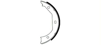 VMPG-19230 - 91049300 Brake Shoe Set,Parking | VMP Spares