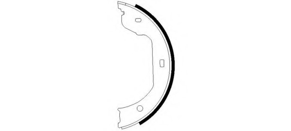 VMPG-19240 - 91058700 Brake Shoe Set,Parking | VMP Spares
