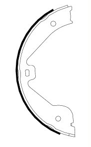 VMPG-19244 - 91062400 Brake Shoe Set,Parking | VMP Spares