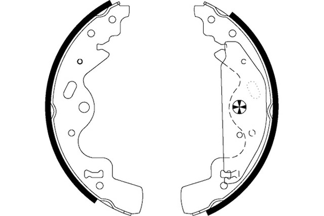 VMPG-19245 - 91063600 Brake Shoe Set | VMP Spares
