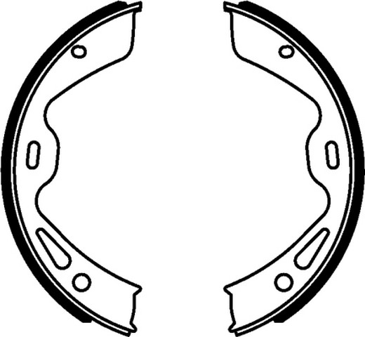 VMPG-19253 - 91076700 Brake Shoe Set,Parking | VMP Spares