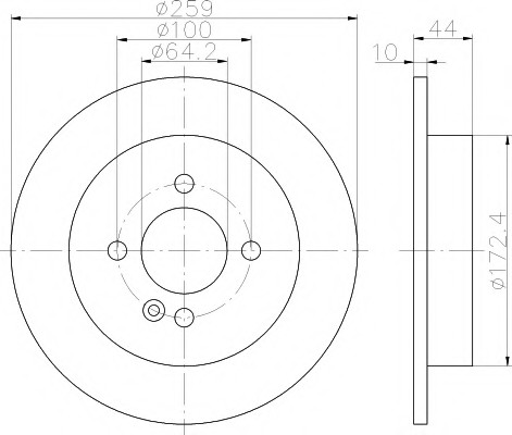 VMPG-19262 - 92175003 Brake Disc | VMP Spares