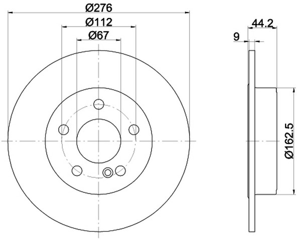 VMPG-19268 - 92241303 Brake Disc | VMP Spares