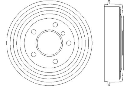 VMPG-19275 - 94012500 Brake Drum | VMP Spares