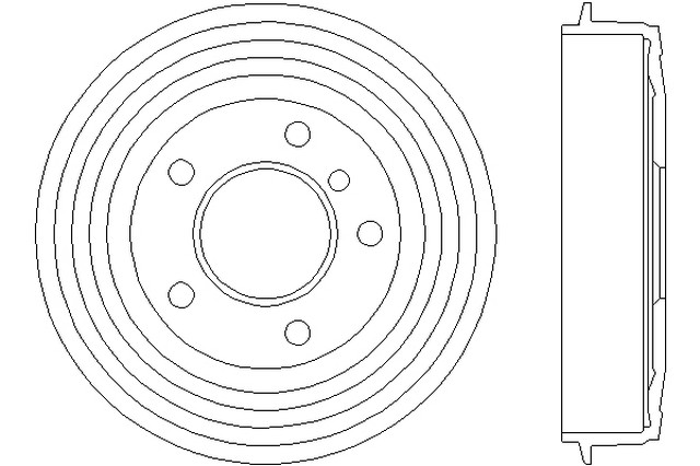 VMPG-19275 - 94012500 Brake Drum | VMP Spares