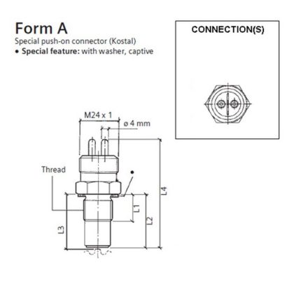 VMPG-20196 - 340804005001C Sensor,Retarder Speed VDO | VMP Spares