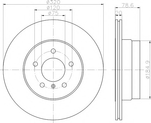VMPG-21132 - 92161103 Brake Disc | VMP Spares
