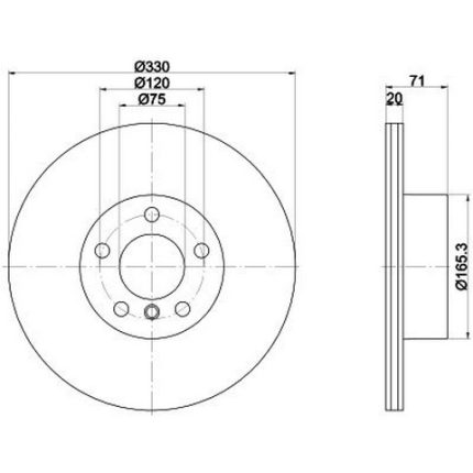 VMPG-21199 - 92256303 Brake Disc | VMP Spares