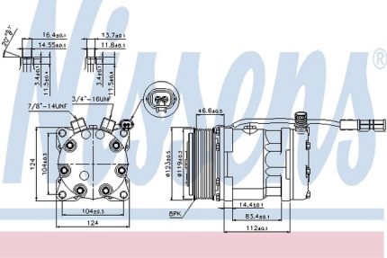 VMPG-21200 - 89139 AC Compressor | VMP Spares