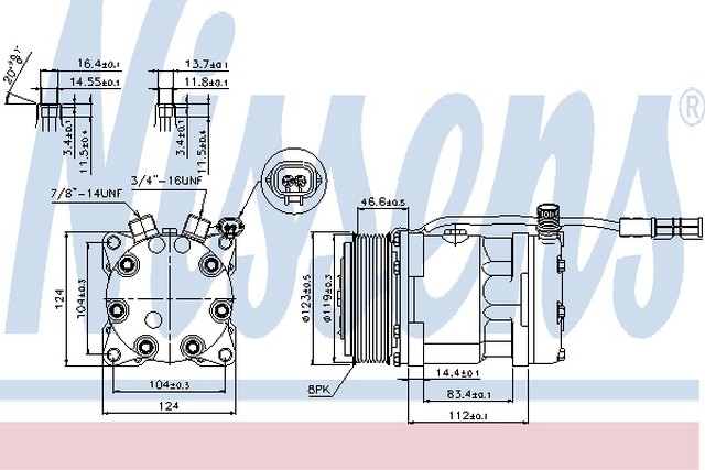 VMPG-21200 - 89139 AC Compressor | VMP Spares