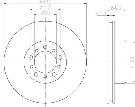 VMPG-21473 - 92032500 Brake Disc | VMP Spares