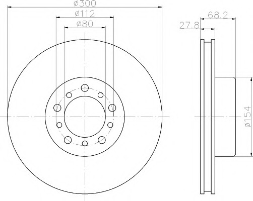 VMPG-21473 - 92032500 Brake Disc | VMP Spares