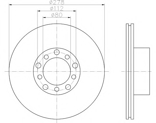 VMPG-21475 - 92020400 Brake Disc | VMP Spares