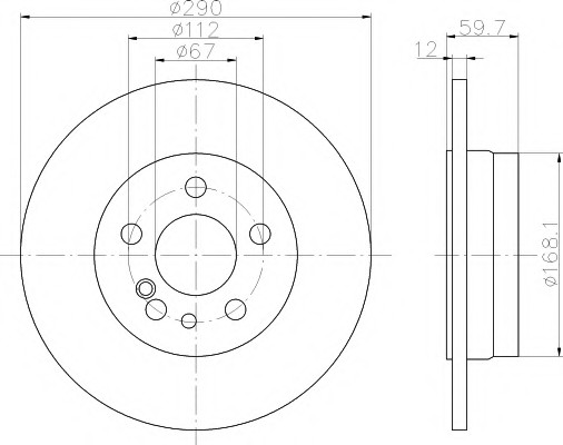 VMPG-21478 - 92056900 Brake Disc | VMP Spares