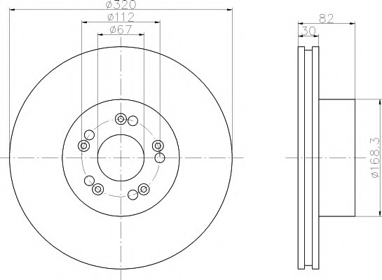 VMPG-21483 - 92056600 Brake Disc | VMP Spares