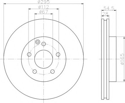 VMPG-21493 - 92115205 Brake Disc | VMP Spares