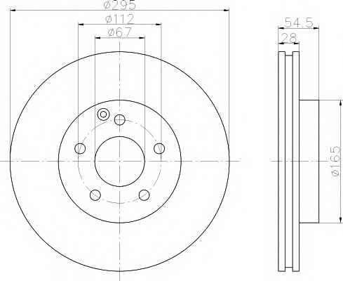 VMPG-21493 - 92115205 Brake Disc | VMP Spares