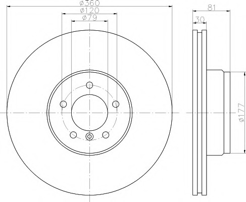 VMPG-21553 - 92178403 Brake Disc | VMP Spares