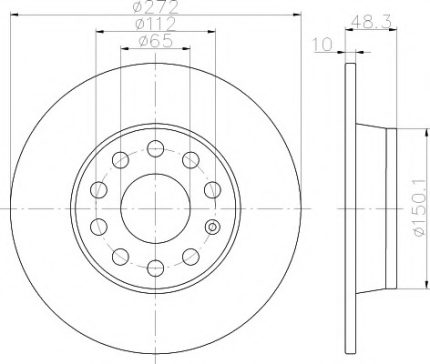 VMPG-21568 - 92224903 Brake Disc | VMP Spares