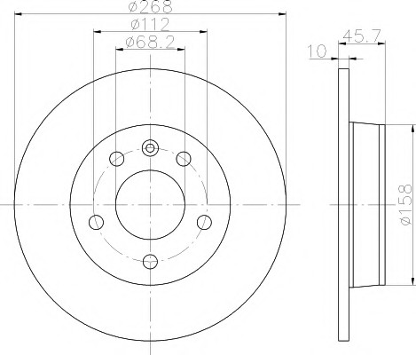 vmp-373694 VMPG-21583 - 92074303 Brake Disc | VMP Spares
