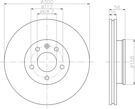 VMPG-21584 - 92109803 Brake Disc | VMP Spares