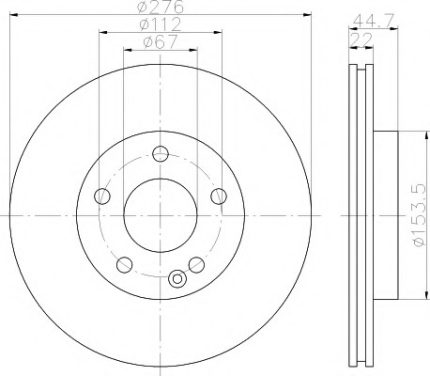VMPG-21596 - 92131903 Brake Disc | VMP Spares