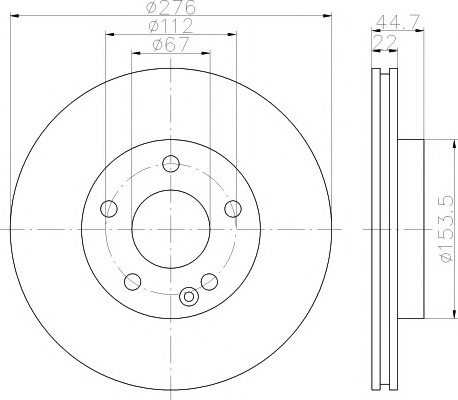 VMPG-21596 - 92131903 Brake Disc | VMP Spares