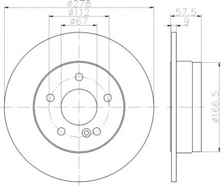 VMPG-21599 - 92163103 Brake Disc | VMP Spares