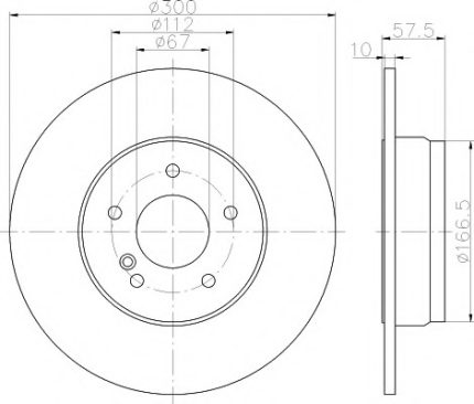 VMPG-21601 - 92163303 Brake Disc | VMP Spares