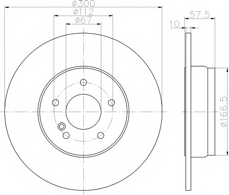 VMPG-21601 - 92163303 Brake Disc | VMP Spares