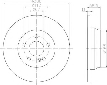 VMPG-21608 - 92099403 Brake Disc | VMP Spares