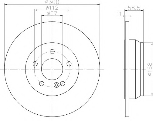 VMPG-21608 - 92099403 Brake Disc | VMP Spares