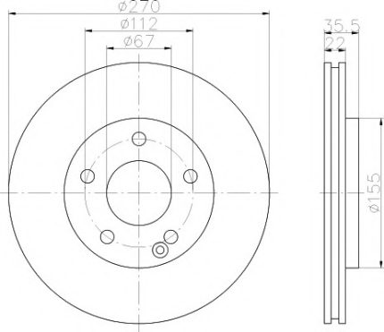 VMPG-21610 - 92124503 Brake Disc | VMP Spares