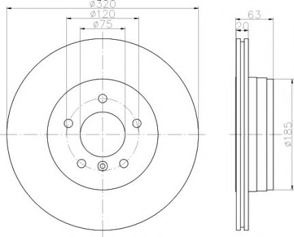 VMPG-21619 - 92122703 Brake Disc | VMP Spares