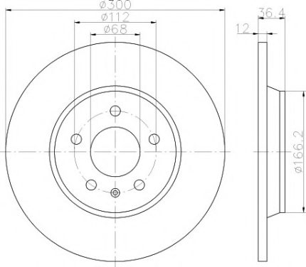 VMPG-21633 - 92160103 Brake Disc | VMP Spares