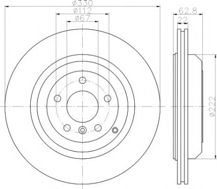 VMPG-21651 - 92150903 Brake Disc | VMP Spares