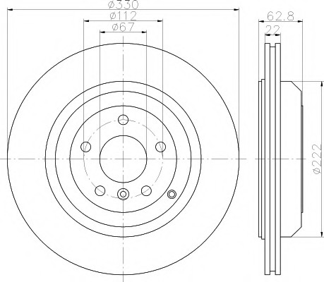 VMPG-21651 - 92150903 Brake Disc | VMP Spares