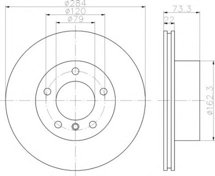 VMPG-21652 - 92238403 Brake Disc | VMP Spares