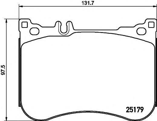 VMPG-21837 - 2517901 Brake Pad | VMP Spares