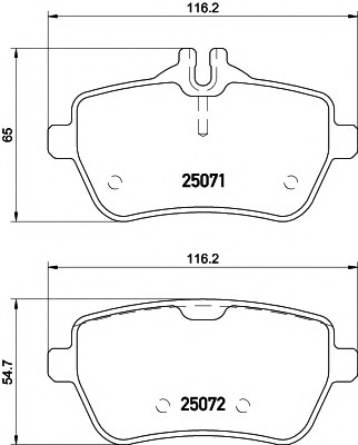 VMPG-21838 - 2507101 Brake Pad | VMP Spares