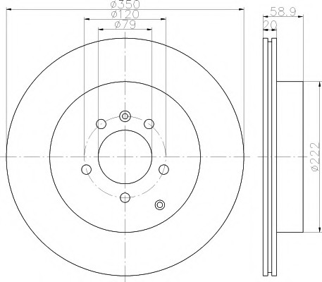 VMPG-21840 - 92147703 Brake Disc | VMP Spares