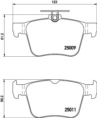 VMPG-21843 - 2500901 Brake Pad | VMP Spares
