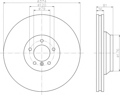 VMPG-21858 - 92123003 Brake Disc | VMP Spares
