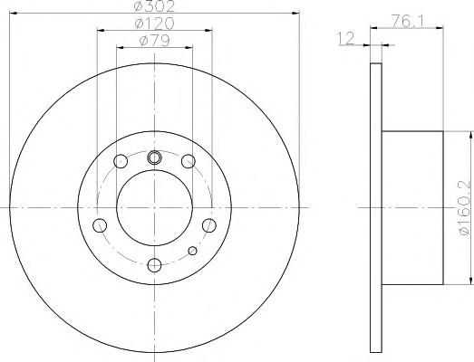VMPG-21896 - 92042103 Brake Disc | VMP Spares