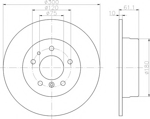 VMPG-21898 - 92042303 Brake Disc | VMP Spares