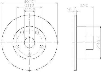 VMPG-21905 - 92072103 Brake Disc | VMP Spares