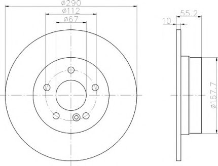 VMPG-21907 - 92072703 Brake Disc | VMP Spares