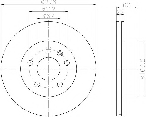 VMPG-21908 - 92074403 Brake Disc | VMP Spares