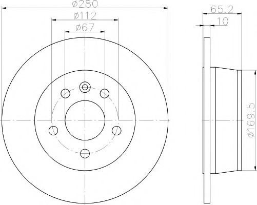 VMPG-21909 - 92074503 Brake Disc | VMP Spares