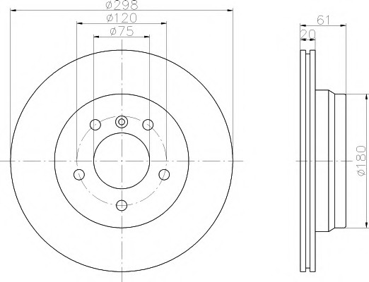 VMPG-21910 - 92075103 Brake Disc | VMP Spares